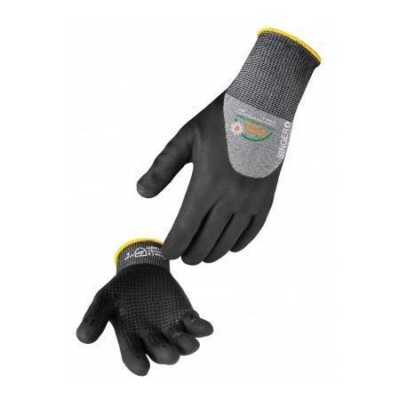 Gants enduits nitrile - support tricoté sans couture.