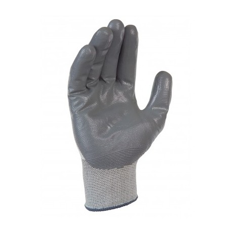 Gants enduits nitrile - support tricoté sans couture.