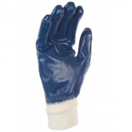 Gants enduits nitrile - Support coupé cousu