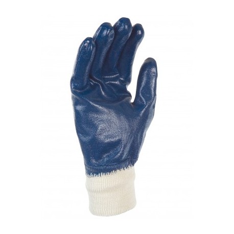 Gants enduits nitrile - Support coupé cousu