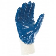 Gants enduits nitrile - Support coupé cousu