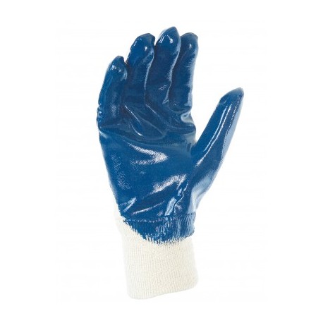 Gants enduits nitrile - Support coupé cousu