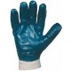 Gants enduits nitrile - Support coupé cousu