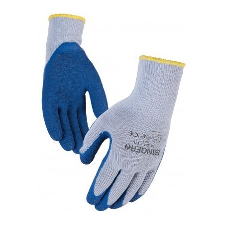 Gants enduits latex - support tricoté sans couture