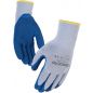 Gants enduits latex - support tricoté sans couture. 2.03 € la paire TAC10BL