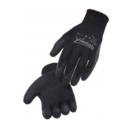 Gants enduits latex - support tricoté sans couture