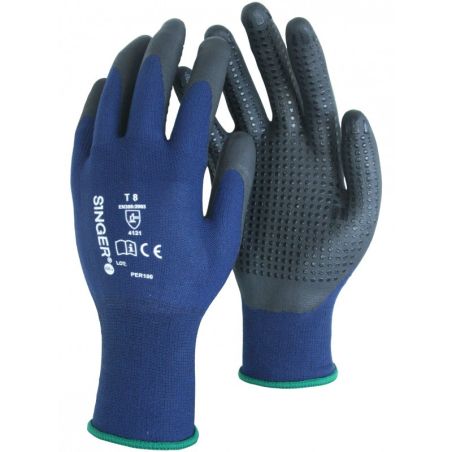 Gant de protection nitrile mousse