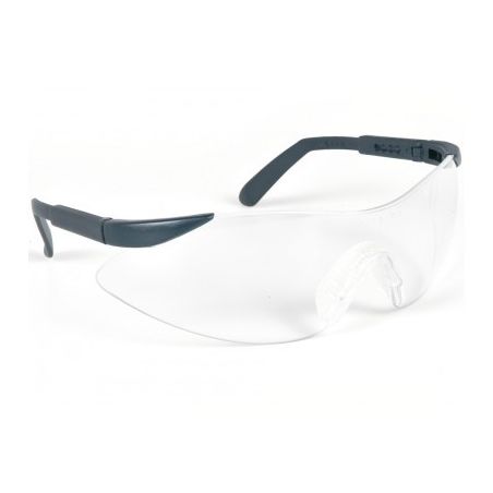 Lunettes à branches réglables. Oculaire incolore.