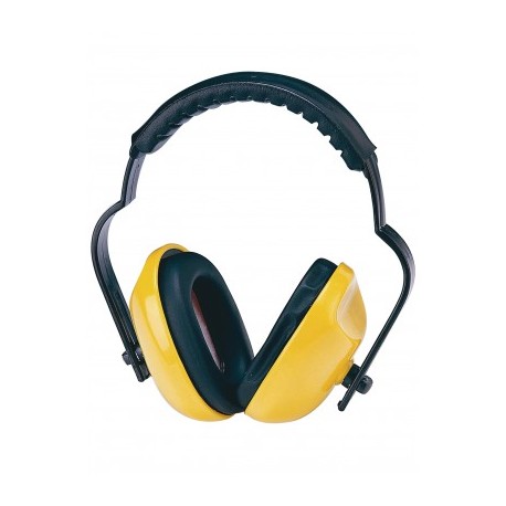 Casque antibruit classique jaune