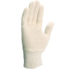 Gants interlock écru